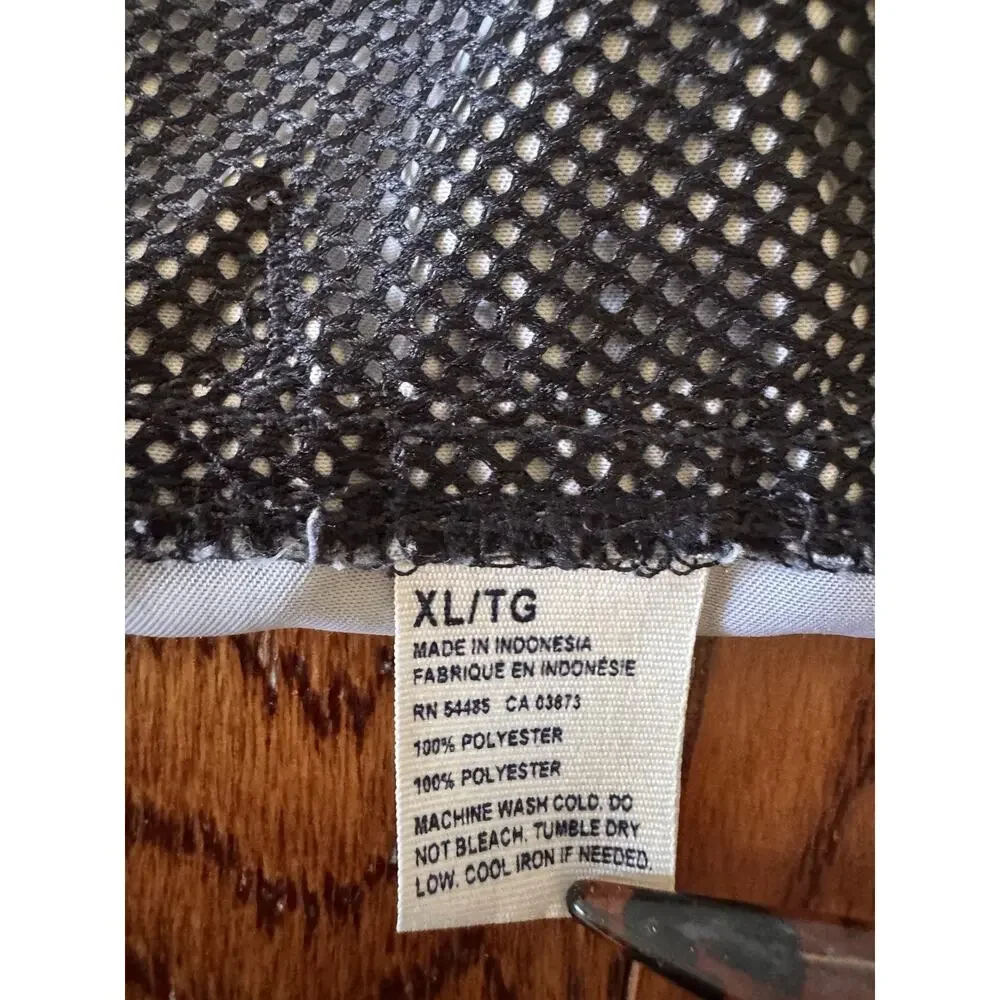 American Eagle Board Shorts‎ Mens XL Geometric Black Blue Swim Trunks Surfing
